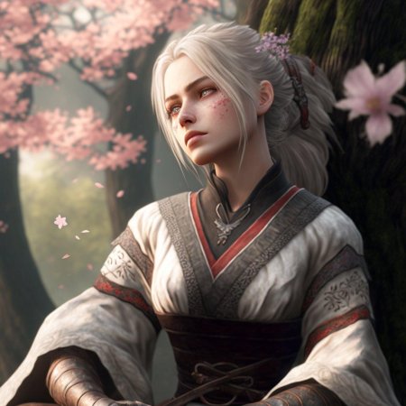 Цири из ведьмака