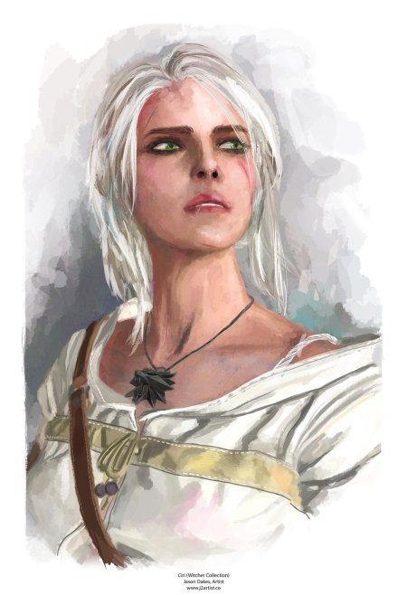 Ведьмак цири арт