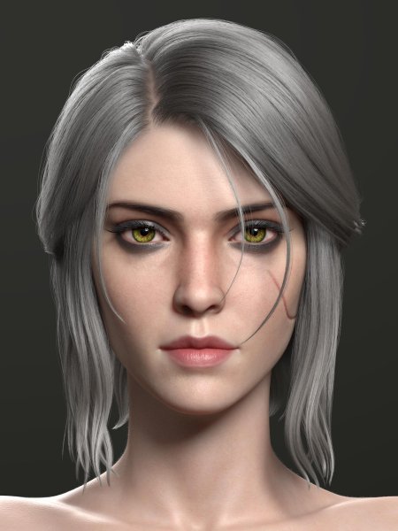 Цири рендер