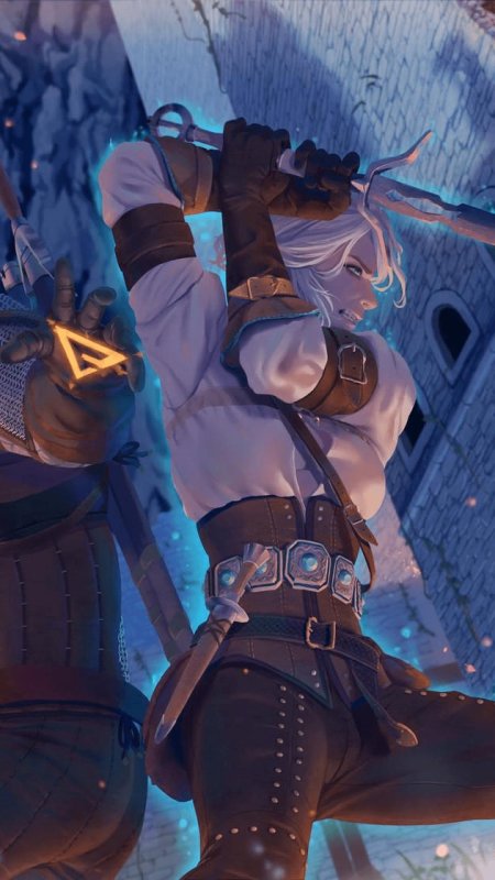 Игра ведьмак цири