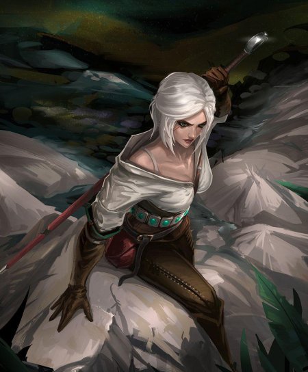 Карточка цири ведьмак