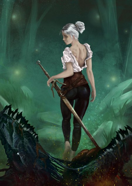 Ведьмак цири