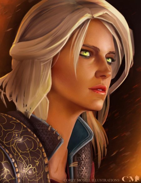 Ведьмак цири арт