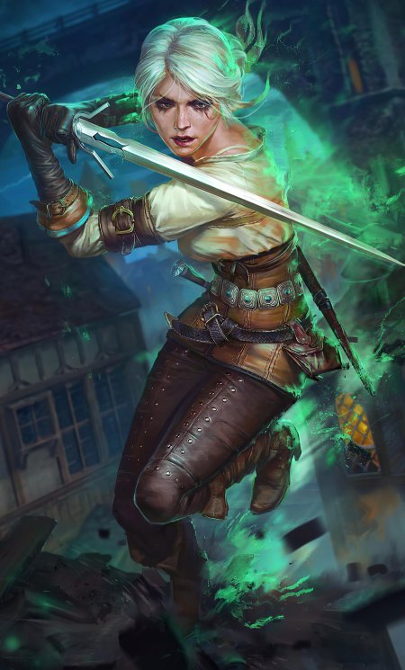 Ведьмак цири арт