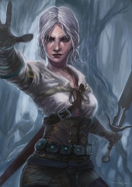 Ведьмак цири арт