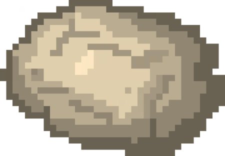 Камень пиксельный