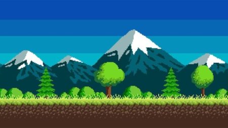 Фон для игры пиксель арт