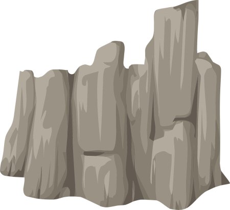 Скалы мультяшные