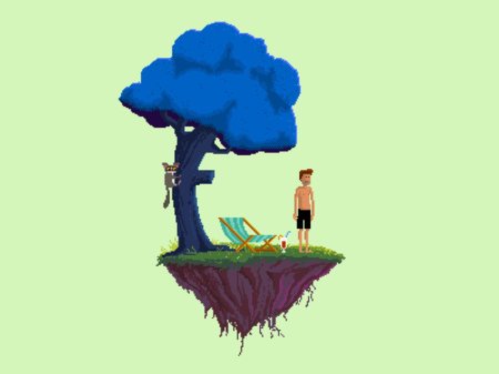 Пиксельные деревья