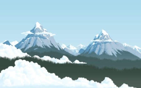 Иллюстрация горы