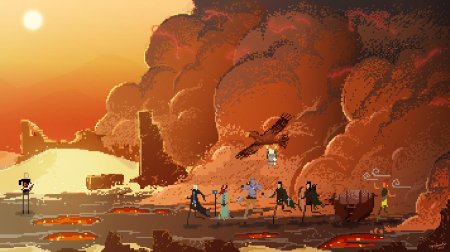 Пиксель арт битва