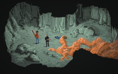 Пиксельные пещеры