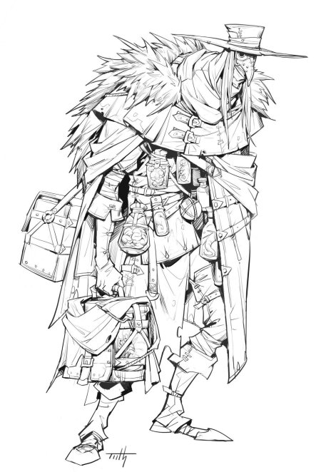 Зарисовки персонажей