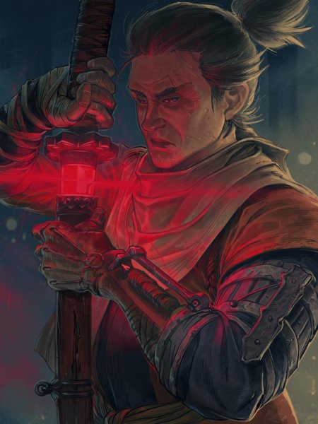 Самурай секиро арт