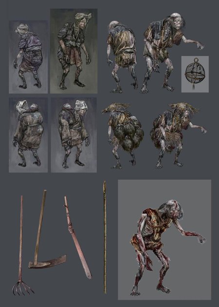 Дарк соулс концепт арт