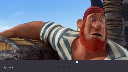 Пират из мультика