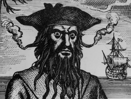 Эдвард тич черная борода