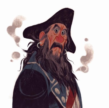 Черная борода из пиратов карибского моря