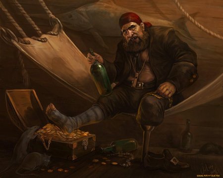 Боцман пират арт