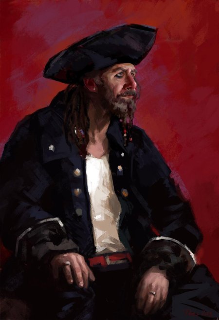 Левассер пират портрет