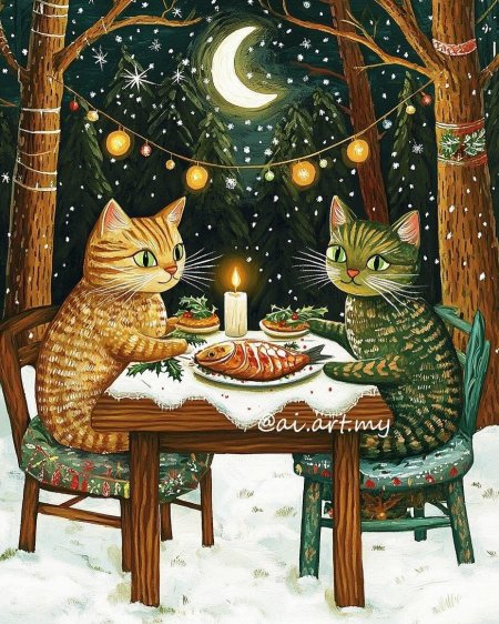 Иллюстрация кот