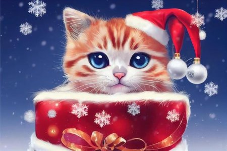 Милые котенок