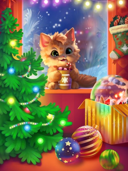 Новогодние открытка