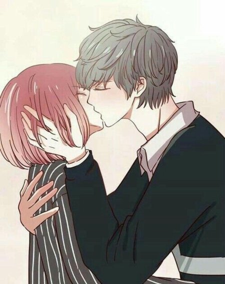 Аниме поцелуй