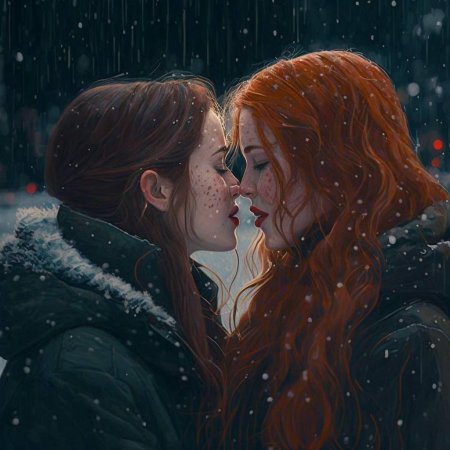 Поцелуй рона и гермионы арт