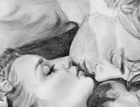 Рисунки карандашом любовь