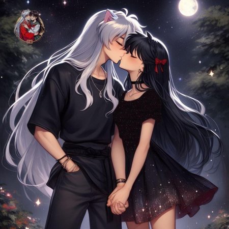 Аниме инуяша и кагоме свадьба