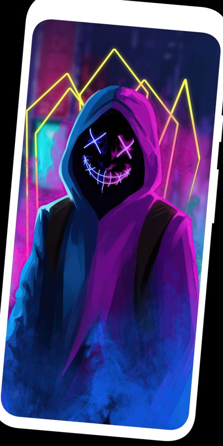 Неоновая маска