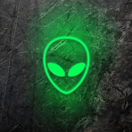 Зеленый неон