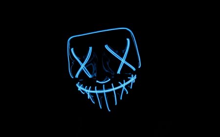 Неон маска судная ночь