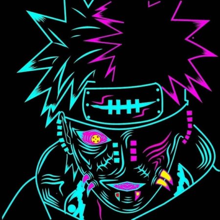 Неоновый наруто