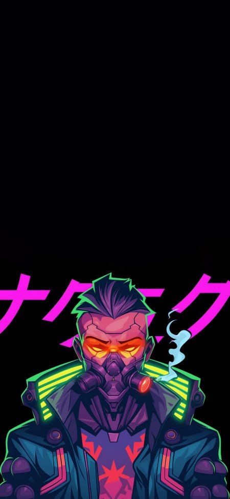 Киберпанк абстракция