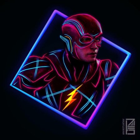 Неоновые арты