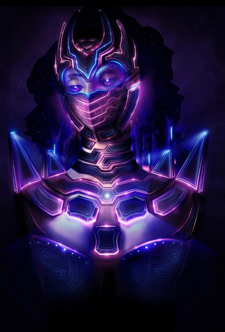 Неоновые арты