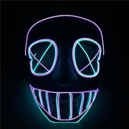 Маска светящаяся