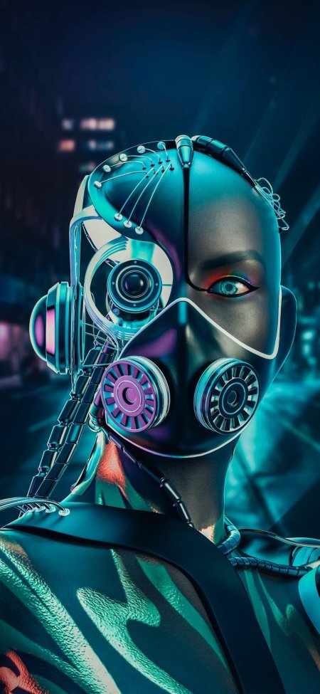 Киберпанк робот