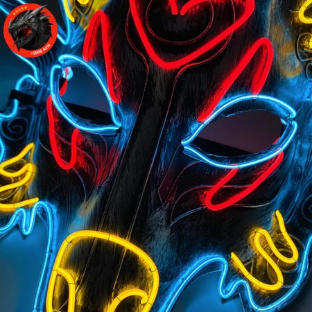 Светящаяся маска