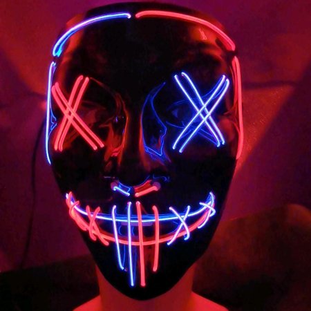Маска со светодиодами