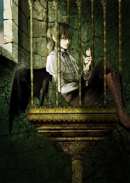 Девушка в клетке