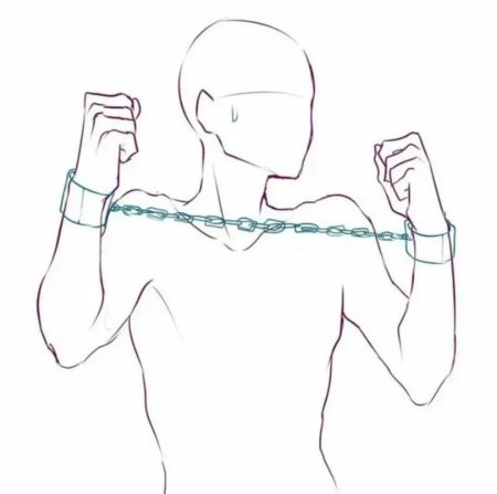 Поза для рисования