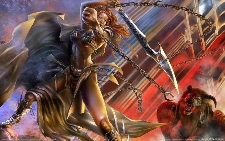 Воительница валькирия