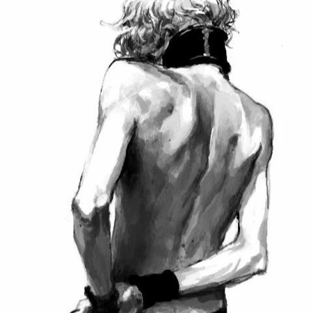 Мужская спина арт