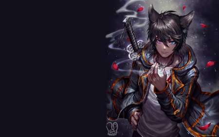 Омега кун демон неко