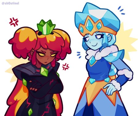 Снежная королева амбер brawl stars