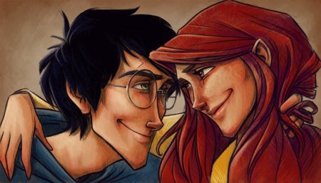 Гарри поттер и джинни