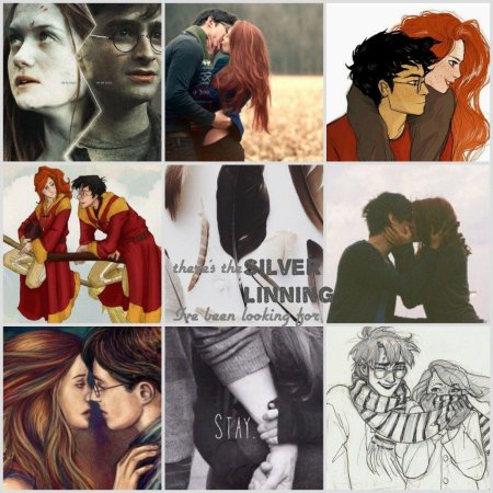 Гарри поттер и джинни уизли любовь